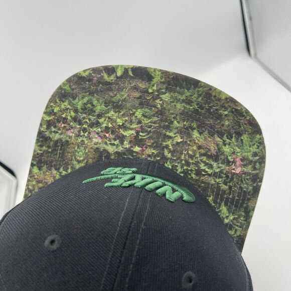 Nike SB Baseball Hat Cap SnapBack Black Woodland Camo Bill Skater Embroidered - Picture 10 of 13